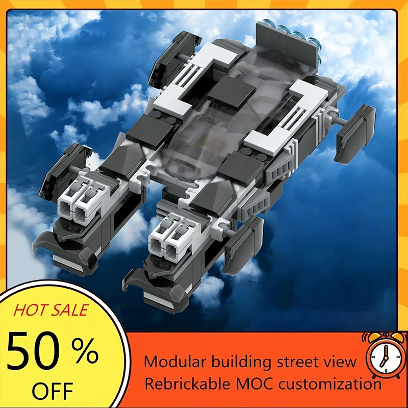 Набор из 178 деталей: Популярная модель космического корабля из фильма «Звездные войны», конструктор MOC, модульные технологичные блоки, подарок на праздник, игрушка для сборки, детский набор
Набор из 178 деталей: Популярная модель космического корабля из фильма «Звездные войны», конструктор MOC, модульные технологичные блоки, подарок на праздник, игрушка для сборки, детский набор