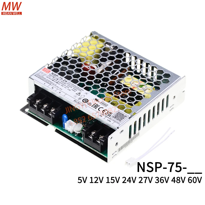 Импульсный источник питания MEAN WELL 75 Вт NSP-75-5 NSP-75-12 NSP-75-15 NSP-75-24 NSP-75-27 NSP-75-36 NSP-75-48 NSP-75-60 RSP-75 PFC
Импульсный источник питания MEAN WELL 75 Вт NSP-75-5 NSP-75-12 NSP-75-15 NSP-75-24 NSP-75-27 NSP-75-36 NSP-75-48 NSP-75-60 RSP-75 PFC
