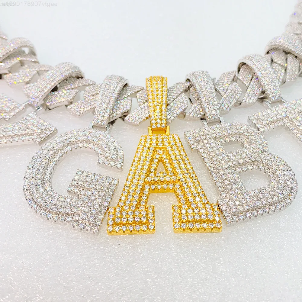 Custom Pass Diamond Tester Charm Necklace 18k Men Jewelry Hip Hop Vvs Moissanite Pendant Iced Out 925 Silver Letter Name Pendant
Custom Pass Diamond Tester Charm Necklace 18k Men Jewelry Hip Hop Vvs Moissanite Pendant Iced Out 925 Silver Letter Name Pendant