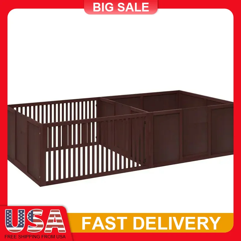 81x40in Whelping Box for Dogs Puppy Playpen Adjustable Entrance Non Slip Airflow Wind Resistant Large Medium Small Breeds
81x40in Whelping Box for Dogs Puppy Playpen Adjustable Entrance Non Slip Airflow Wind Resistant Large Medium Small Breeds