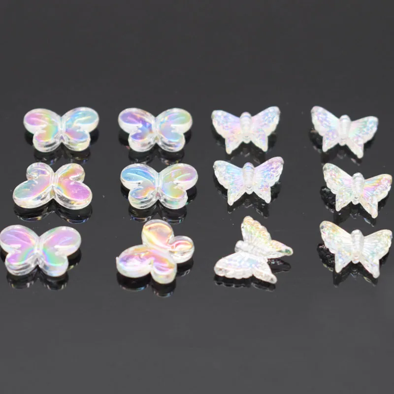 10/100pcs/lot Plating AB Color Transparent Butterfly Acrylic Beads Loose Spacer Beads For Jewelry Making DIY Bracelet Necklace
10/100pcs/lot Plating AB Color Transparent Butterfly Acrylic Beads Loose Spacer Beads For Jewelry Making DIY Bracelet Necklace