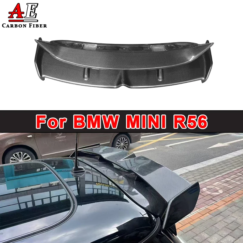 Carbon Fiber Rear Roof Wing Window Spoiler Tail Wing Lip Splitter Diffuser For BMW Mini R56 Body Kit Car Accessories
Carbon Fiber Rear Roof Wing Window Spoiler Tail Wing Lip Splitter Diffuser For BMW Mini R56 Body Kit Car Accessories