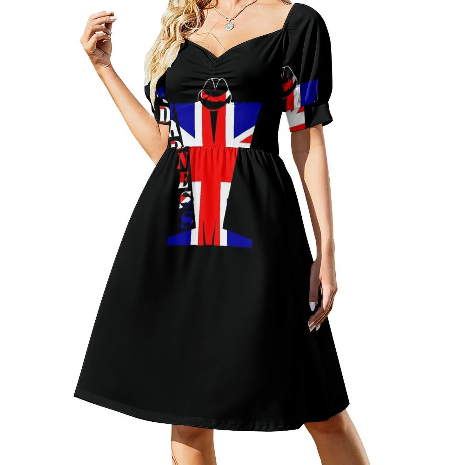 Madness Union Jack Short-Sleeved Dress women's evening dresses elegant evening dresses for women 2025
Madness Union Jack Short-Sleeved Dress women's evening dresses elegant evening dresses for women 2025