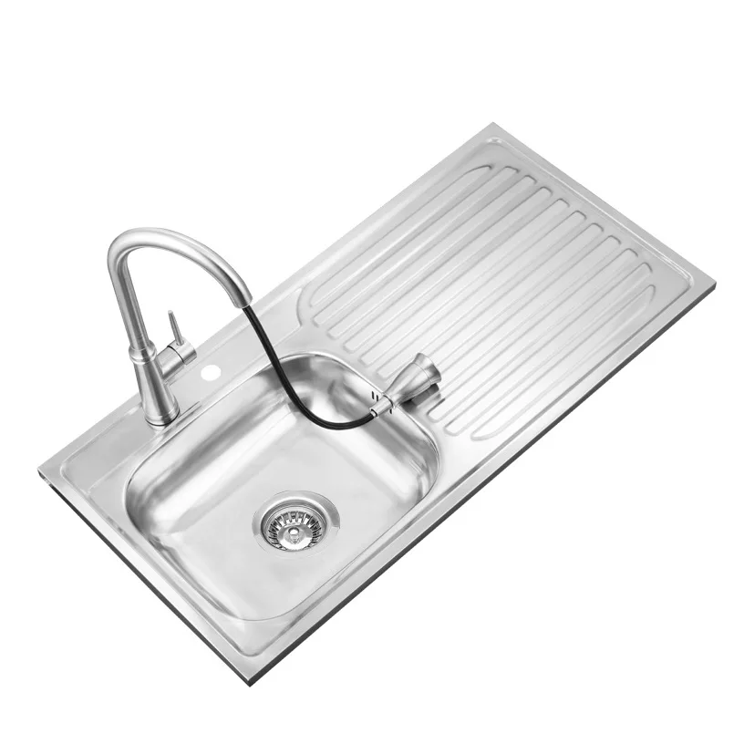 China Factory Price Double Bowl Stainless Steel Kitchen Sink Above Counter Installation for Hotel 5 Year Warranty Without Faucet
China Factory Price Double Bowl Stainless Steel Kitchen Sink Above Counter Installation for Hotel 5 Year Warranty Without Faucet