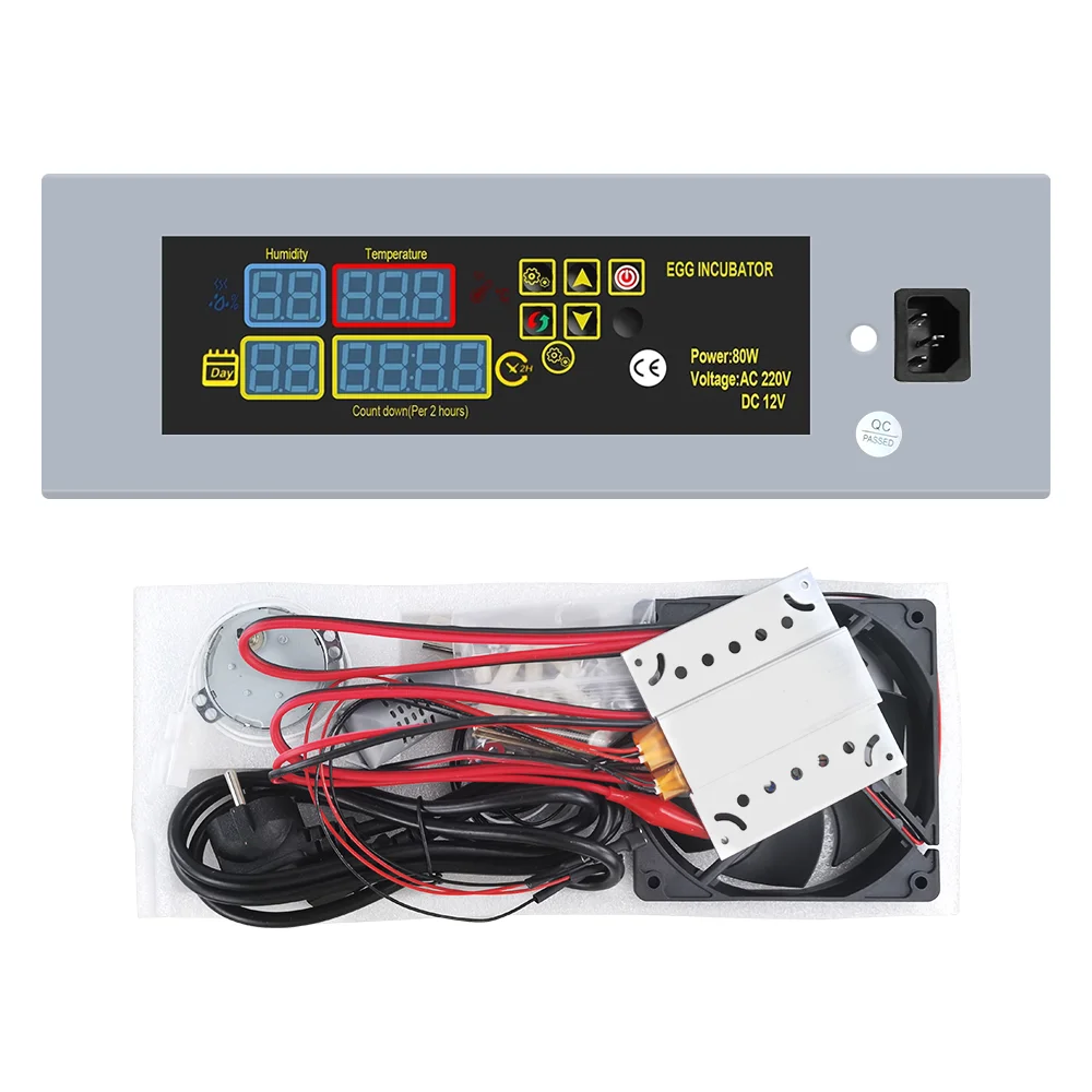 Mini Automatic Digital Incubator Controller for Hatching Chicken Duck Quail Eggs
Mini Automatic Digital Incubator Controller for Hatching Chicken Duck Quail Eggs