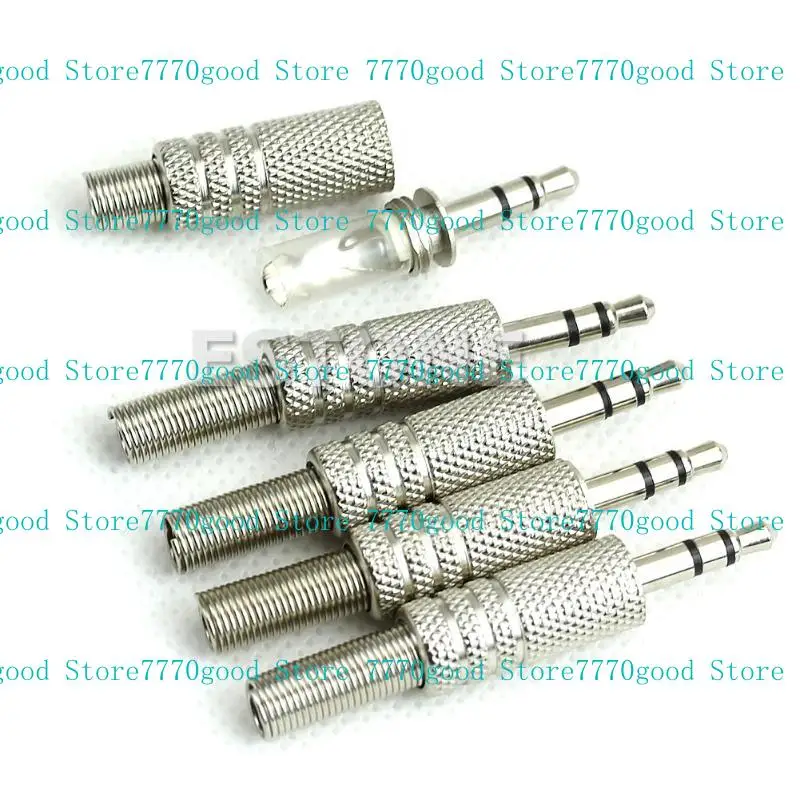 652F 5Pieces/set 1/8" 3.5 mm Plug Male Stereo Adapter Converter Microphone Headphone Adapter Connector
652F 5Pieces/set 1/8" 3.5 mm Plug Male Stereo Adapter Converter Microphone Headphone Adapter Connector