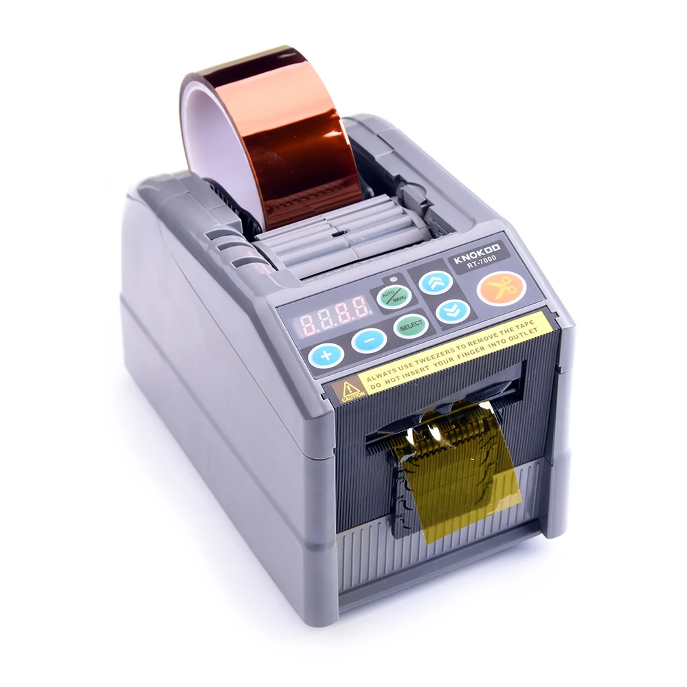 KNOKOO 6 Different Lengths Can Preset and Memorized Small Automatic Tape Dispenser Electric Tape Cutting Machine RT-7000
KNOKOO 6 Different Lengths Can Preset and Memorized Small Automatic Tape Dispenser Electric Tape Cutting Machine RT-7000