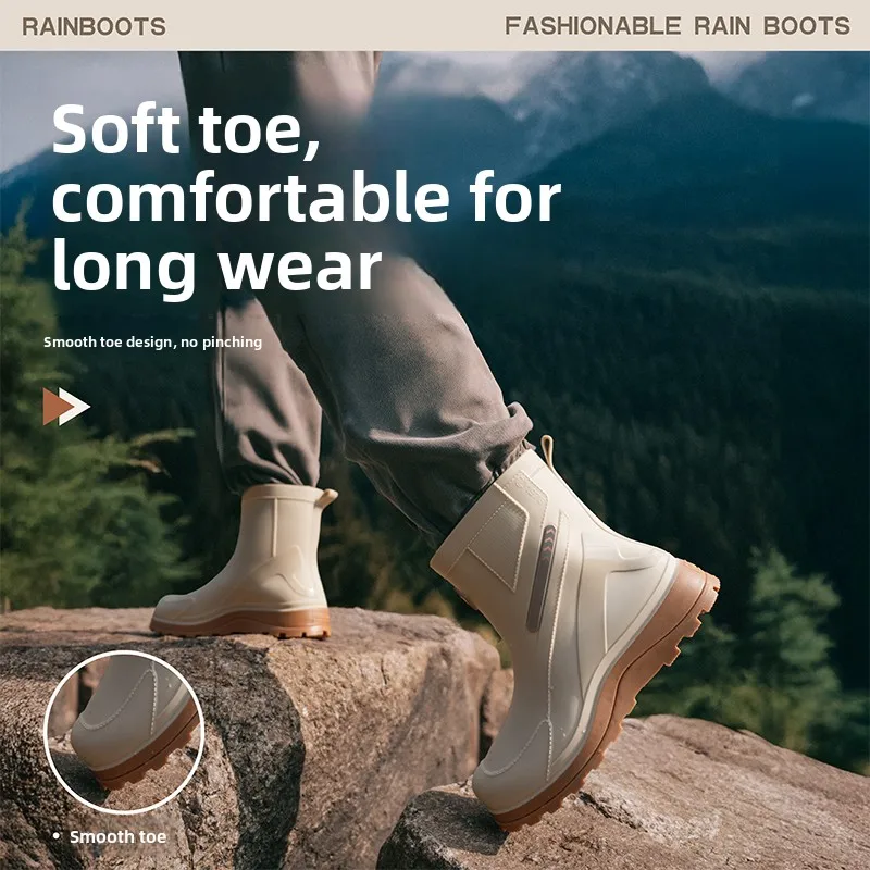 Мокаемые мужские резиновые сапоги до середины икры, новинка 2025, противоскользящие, износостойкие, зимняя рабочая одежда с хлопковым узором, уличная водная одежда...
Мокаемые мужские резиновые сапоги до середины икры, новинка 2025, противоскользящие, износостойкие, зимняя рабочая одежда с хлопковым узором, уличная водная одежда...