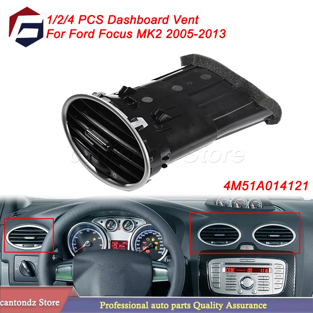 1/2/4 Pcs Car Air Conditioning Outlet Dashboard Vents AC Air Vent Outlet Nozzle For Ford Focus MK2 2005-2013 4M51A014121
1/2/4 Pcs Car Air Conditioning Outlet Dashboard Vents AC Air Vent Outlet Nozzle For Ford Focus MK2 2005-2013 4M51A014121