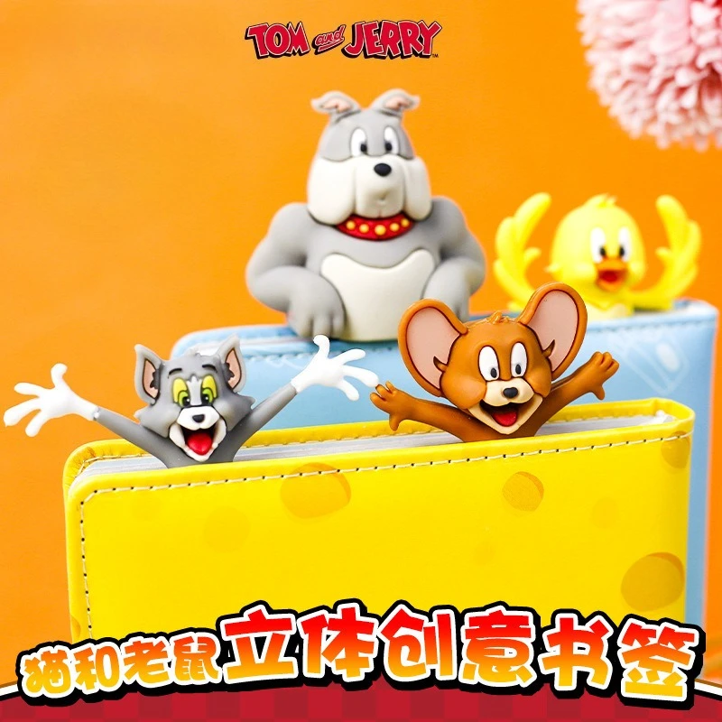 Hot Cartoon Tom New and Jerry 3D Bookmark Cat Mouse Canary PVC Marker Reading Stationery for Students Toys Gifts
Hot Cartoon Tom New and Jerry 3D Bookmark Cat Mouse Canary PVC Marker Reading Stationery for Students Toys Gifts
