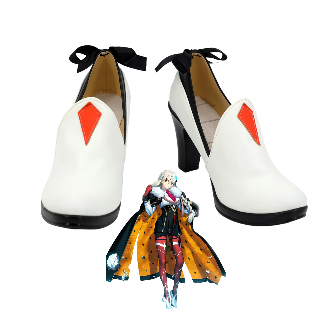 FGO Olgamarie Cosplay Shoes High Heel Boots Custom Made Any Size
FGO Olgamarie Cosplay Shoes High Heel Boots Custom Made Any Size