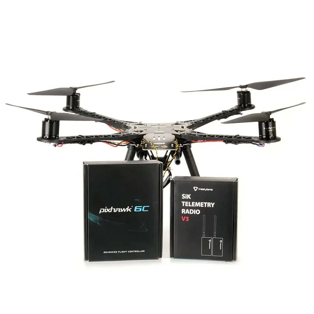 Комплект для разработки Holybro S500 V2, Контроллер полета Pixhawk 6C с частотой 915 МГц, 433 МГц, SiK радиотелеметрическая система V3 / ARF
Комплект для разработки Holybro S500 V2, Контроллер полета Pixhawk 6C с частотой 915 МГц, 433 МГц, SiK радиотелеметрическая система V3 / ARF