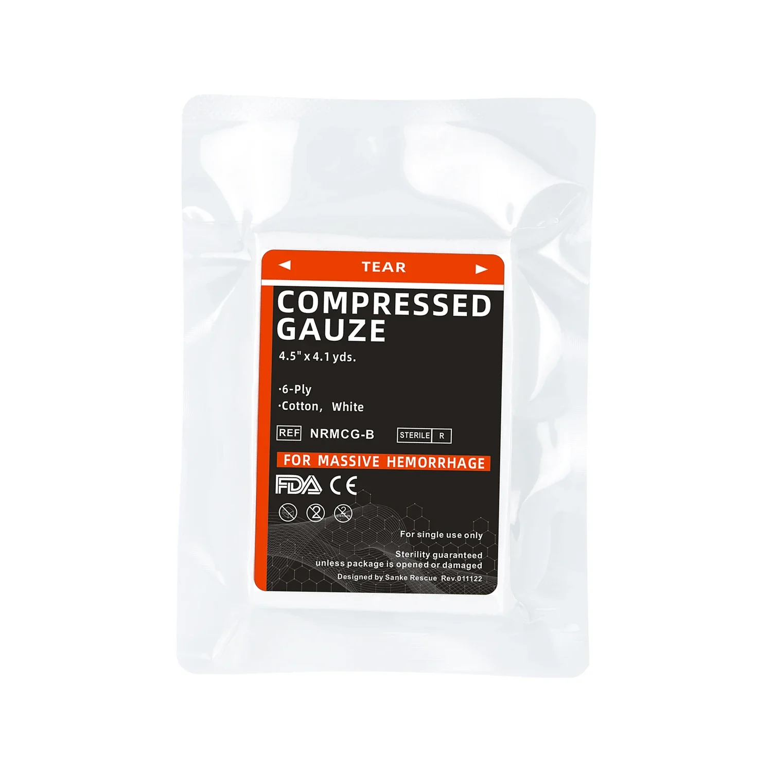 First Aid Compressed Sterile Gauze,Emergency Medical Dressing, Hemostatic Control Bandage Vacuum Packaging Gauze Roll Z-Folded
First Aid Compressed Sterile Gauze,Emergency Medical Dressing, Hemostatic Control Bandage Vacuum Packaging Gauze Roll Z-Folded