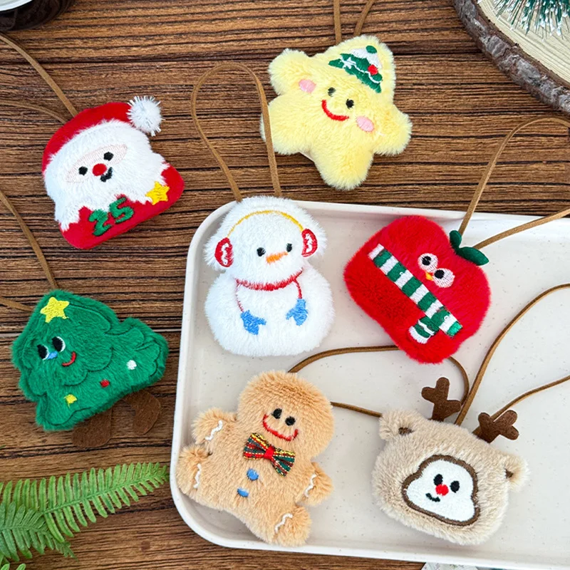 1Pc Christmas Plush Pendant Cartoon Doll Accessories Hanging Small Gifts Student Christmas Gift Key Decoration
1Pc Christmas Plush Pendant Cartoon Doll Accessories Hanging Small Gifts Student Christmas Gift Key Decoration