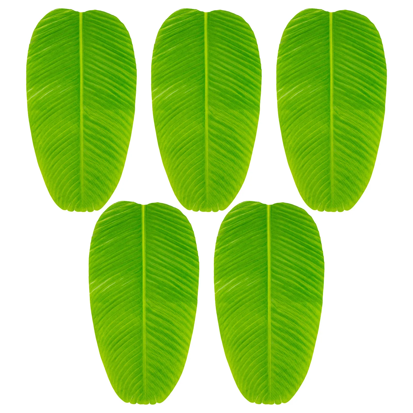 5Pcs Realistic Banana Leaf Shaped Cup Mat Desktop Placemat Decorative Leaf Table Mat for Dining Table Festival Home Cup
5Pcs Realistic Banana Leaf Shaped Cup Mat Desktop Placemat Decorative Leaf Table Mat for Dining Table Festival Home Cup