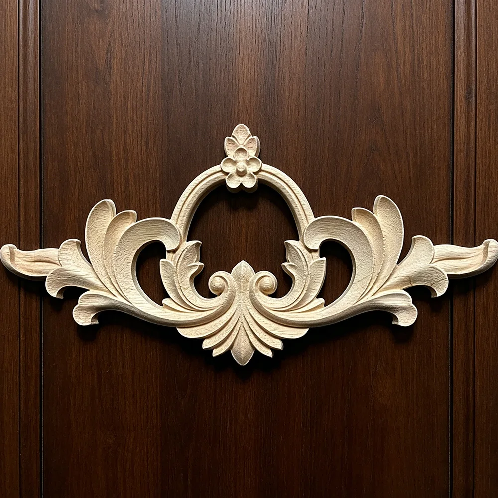 2PCS 21cm Vintage Unpainted Wood Carved Corner Onlay Applique Decorate Wall Door Furniture Decorative Figurine Wooden Miniature
2PCS 21cm Vintage Unpainted Wood Carved Corner Onlay Applique Decorate Wall Door Furniture Decorative Figurine Wooden Miniature