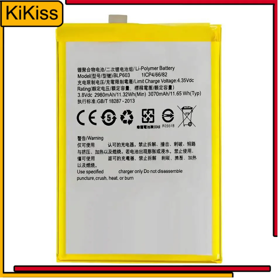 3000Mah Reliable Replacement For Oppo R7S R7MS R7ST Mobile Phone Battery Power Supply BLP603