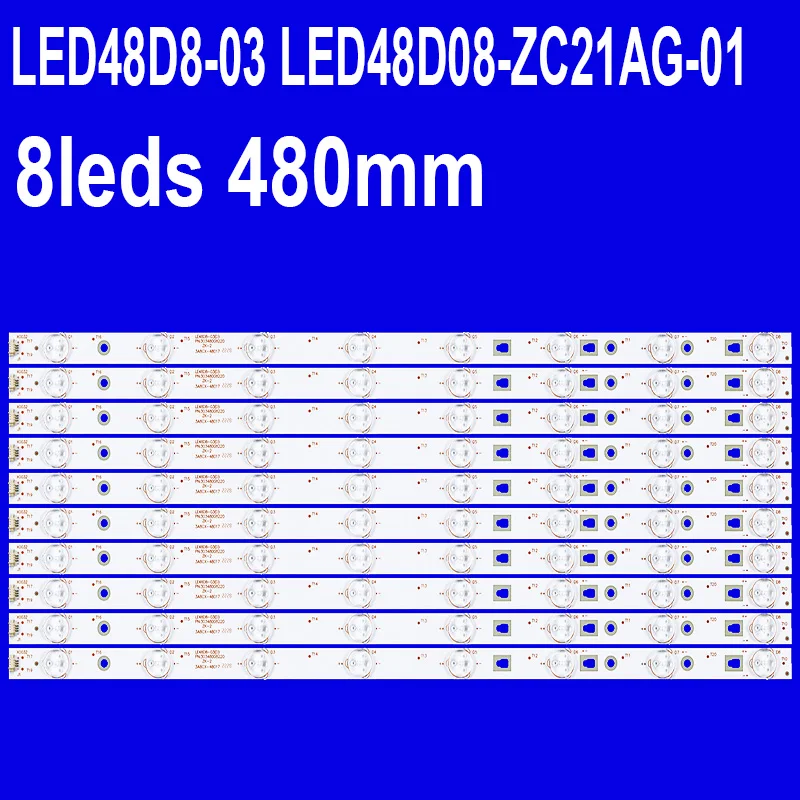 Светодиодная лента подсветки для LE48B510F LSC480HN10 LED48D8-03 D 4800M26 LS48H310G LE48G520N LE48U5000TF TF-LED48S39T2S
Светодиодная лента подсветки для LE48B510F LSC480HN10 LED48D8-03 D 4800M26 LS48H310G LE48G520N LE48U5000TF TF-LED48S39T2S