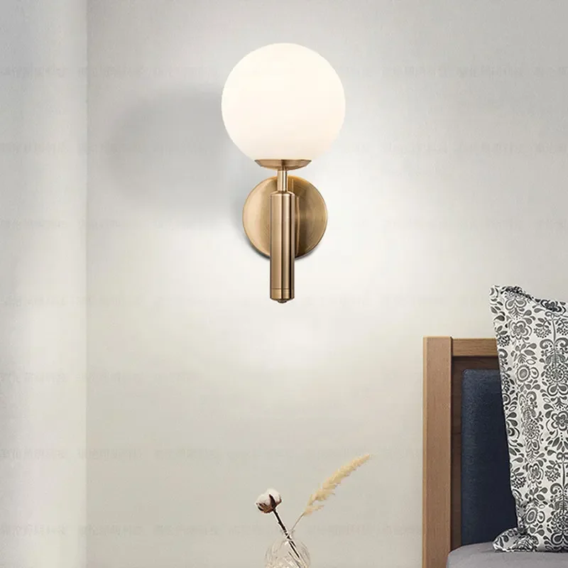 Nordic Glass Wall Lamps Creative Personal Light Decoration Lighting for Corridor Stair Bedroom Bedside Study Walk way
Nordic Glass Wall Lamps Creative Personal Light Decoration Lighting for Corridor Stair Bedroom Bedside Study Walk way