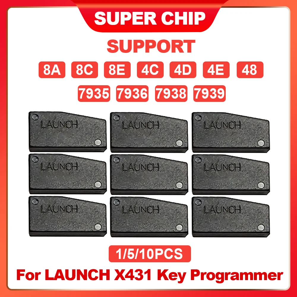 2026 LAUNCH Super Chip for X431 Key Programmer Remote Maker Support 8A 8C 8E 4C 4D 4E 48 7935 7936 7938 7939 11/12/13 Newest
2026 LAUNCH Super Chip for X431 Key Programmer Remote Maker Support 8A 8C 8E 4C 4D 4E 48 7935 7936 7938 7939 11/12/13 Newest