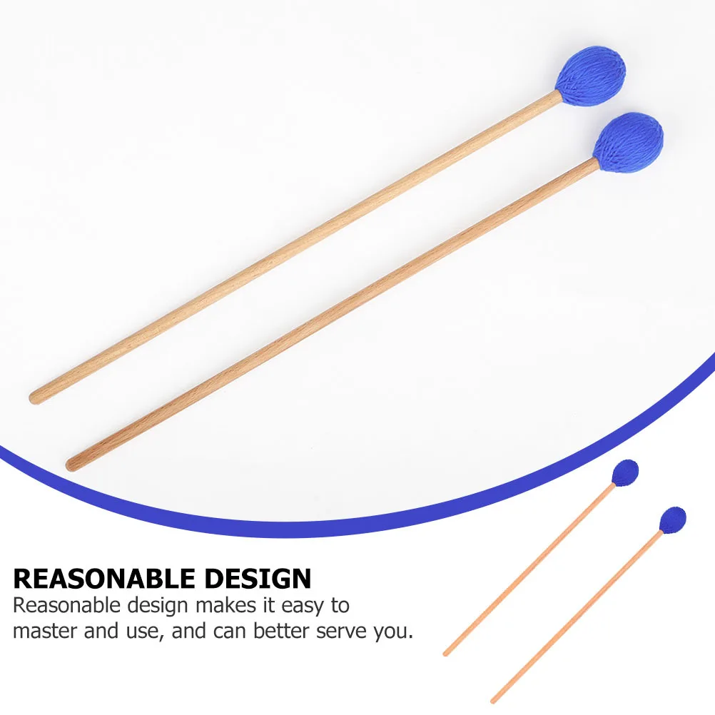 2pcs Marimba Wooden Handle Wool Head Percussion Mallet Instrument Parts For Drum Stick Instrument Parts Accessory
2pcs Marimba Wooden Handle Wool Head Percussion Mallet Instrument Parts For Drum Stick Instrument Parts Accessory