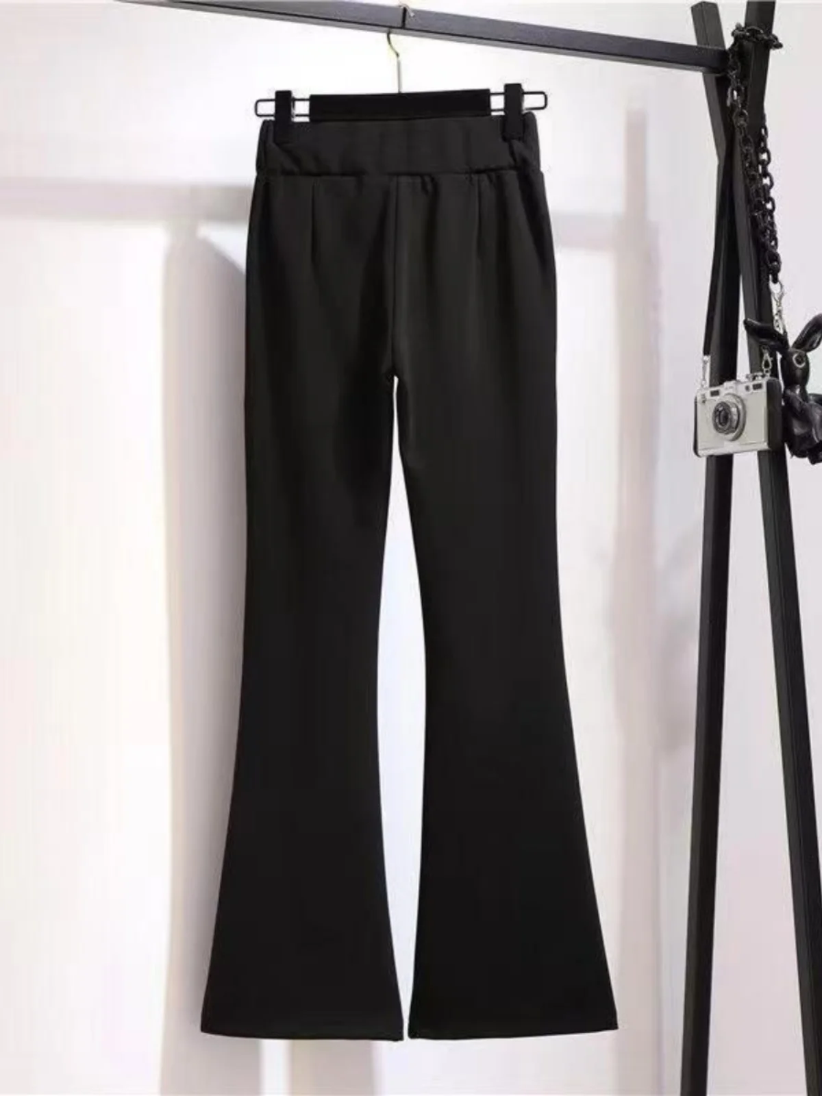 High Waist Slim Fit Flared Pants for Women Commute Sle Korean Version Autumn Winter Thiened Long Pants Ladies Suit
High Waist Slim Fit Flared Pants for Women Commute Sle Korean Version Autumn Winter Thiened Long Pants Ladies Suit