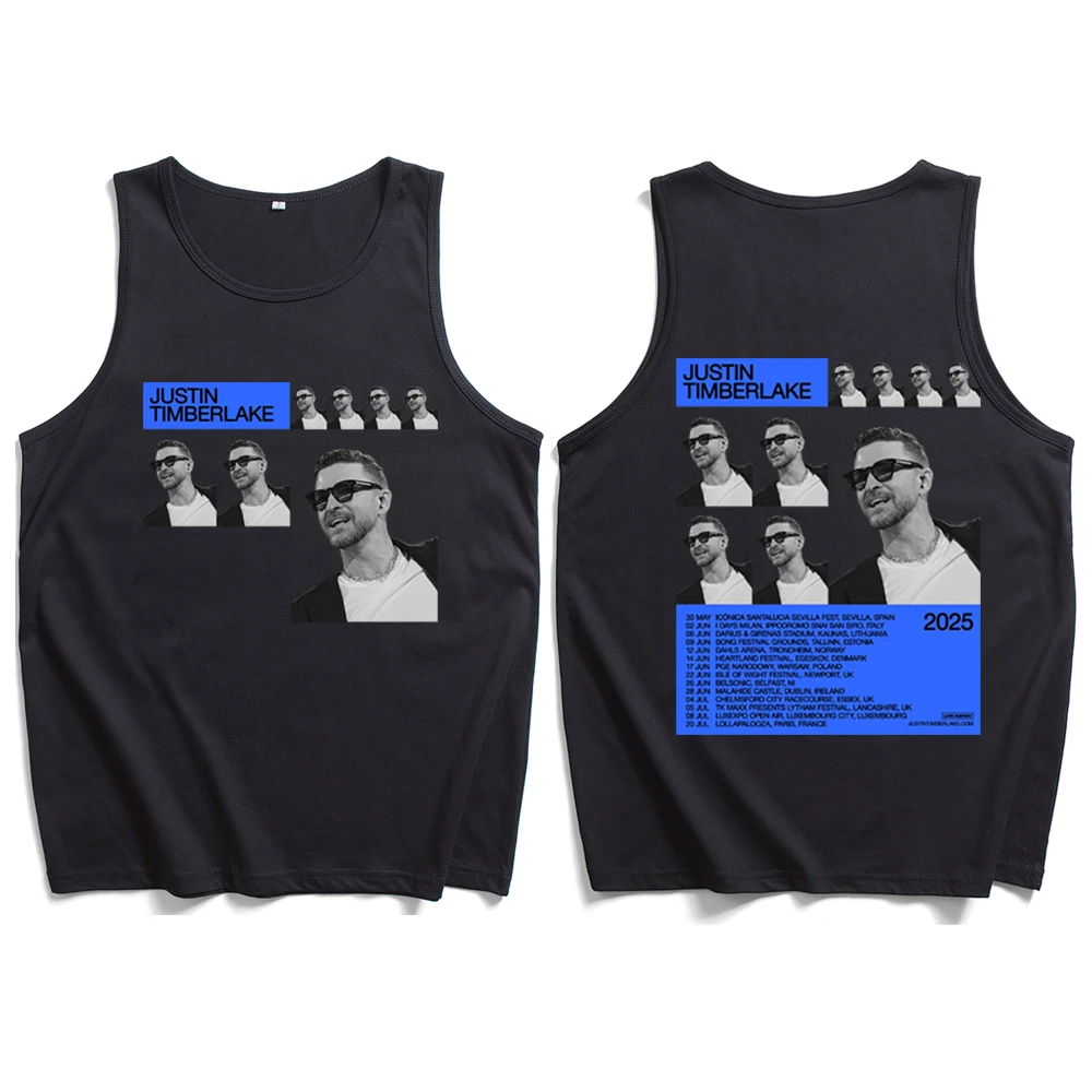 Justin Timberlake Europe Tour 2025 Tank Tops Vest Casual Sleeveless Fans Gift T-shirt
Justin Timberlake Europe Tour 2025 Tank Tops Vest Casual Sleeveless Fans Gift T-shirt