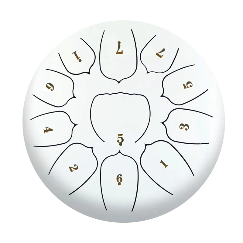 ABXI-6 Inch 11 Tone Steel Tongue Drum Hand Pan Drum Drumstick Percussion Music Instrument Tambourine Drum Accessories
ABXI-6 Inch 11 Tone Steel Tongue Drum Hand Pan Drum Drumstick Percussion Music Instrument Tambourine Drum Accessories
