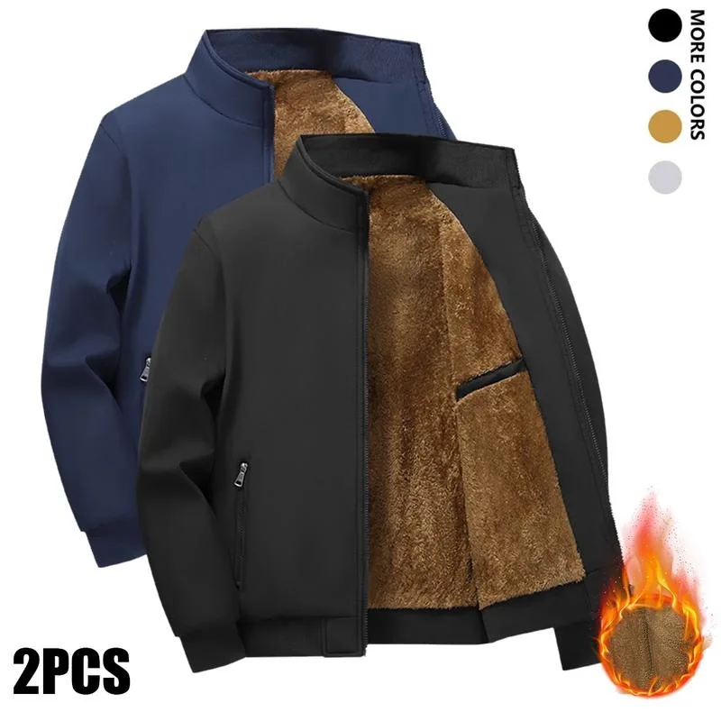 Padded Stand Collar Coat with Fleece Wear Resistant Cotton Men's Jacket Outdoor Long Style Couple's Fashion
Padded Stand Collar Coat with Fleece Wear Resistant Cotton Men's Jacket Outdoor Long Style Couple's Fashion