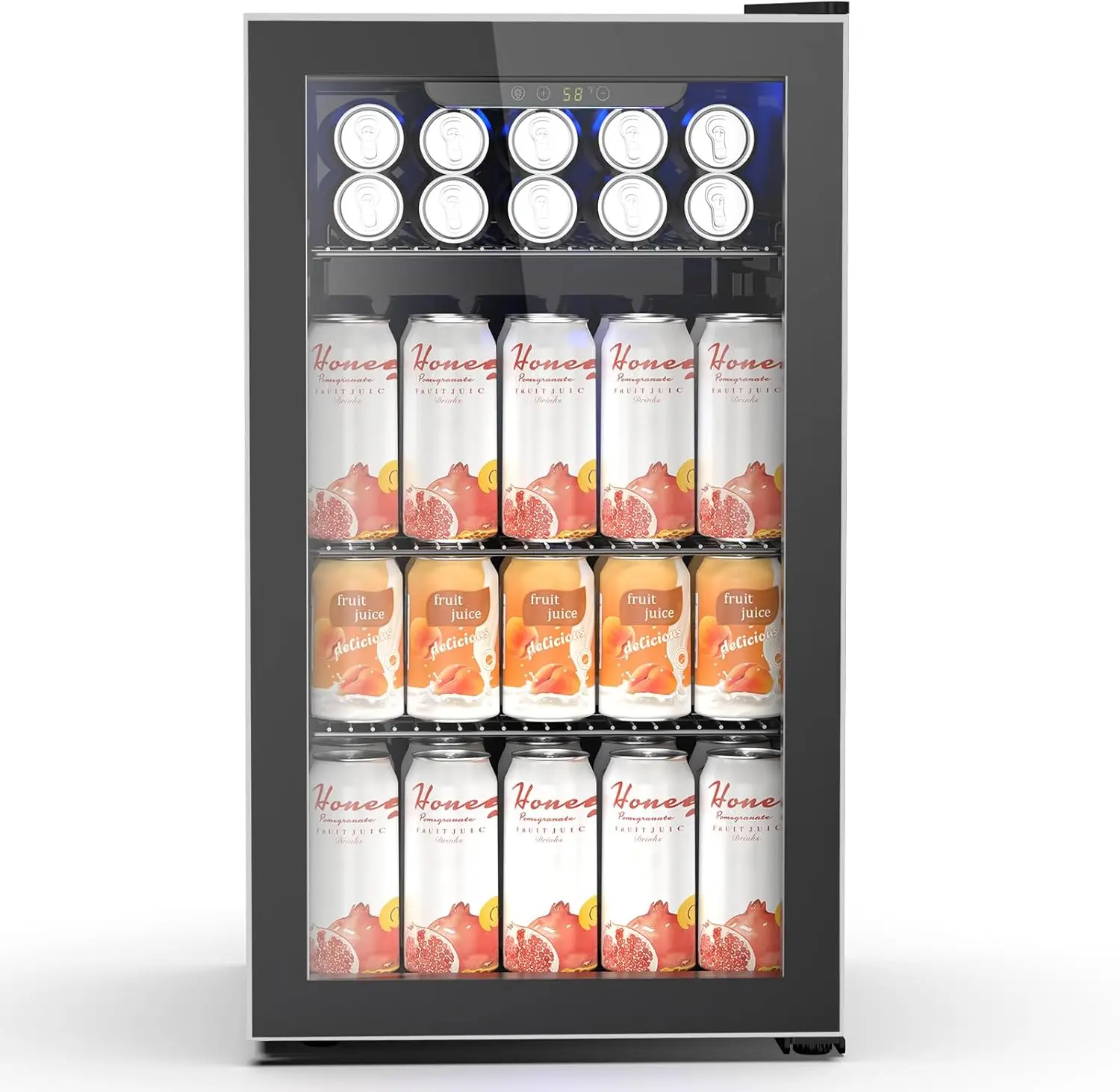 Wine Cooler Beverage Refrigerator Wine Cellar Cabinet Freestanding Glass Door Temperature Control
Wine Cooler Beverage Refrigerator Wine Cellar Cabinet Freestanding Glass Door Temperature Control