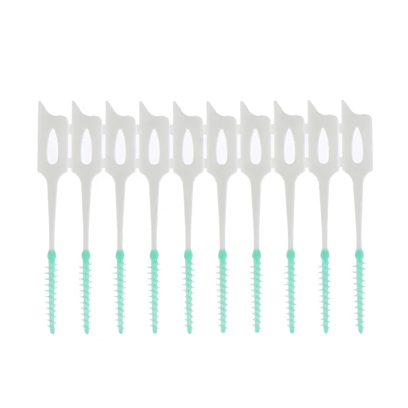 40Pcs Interdental Brushes with Soft Silicone Heads for Teeth Gaps Orthodontic Cleaning Oral Hygiene Care Reusable
40Pcs Interdental Brushes with Soft Silicone Heads for Teeth Gaps Orthodontic Cleaning Oral Hygiene Care Reusable
