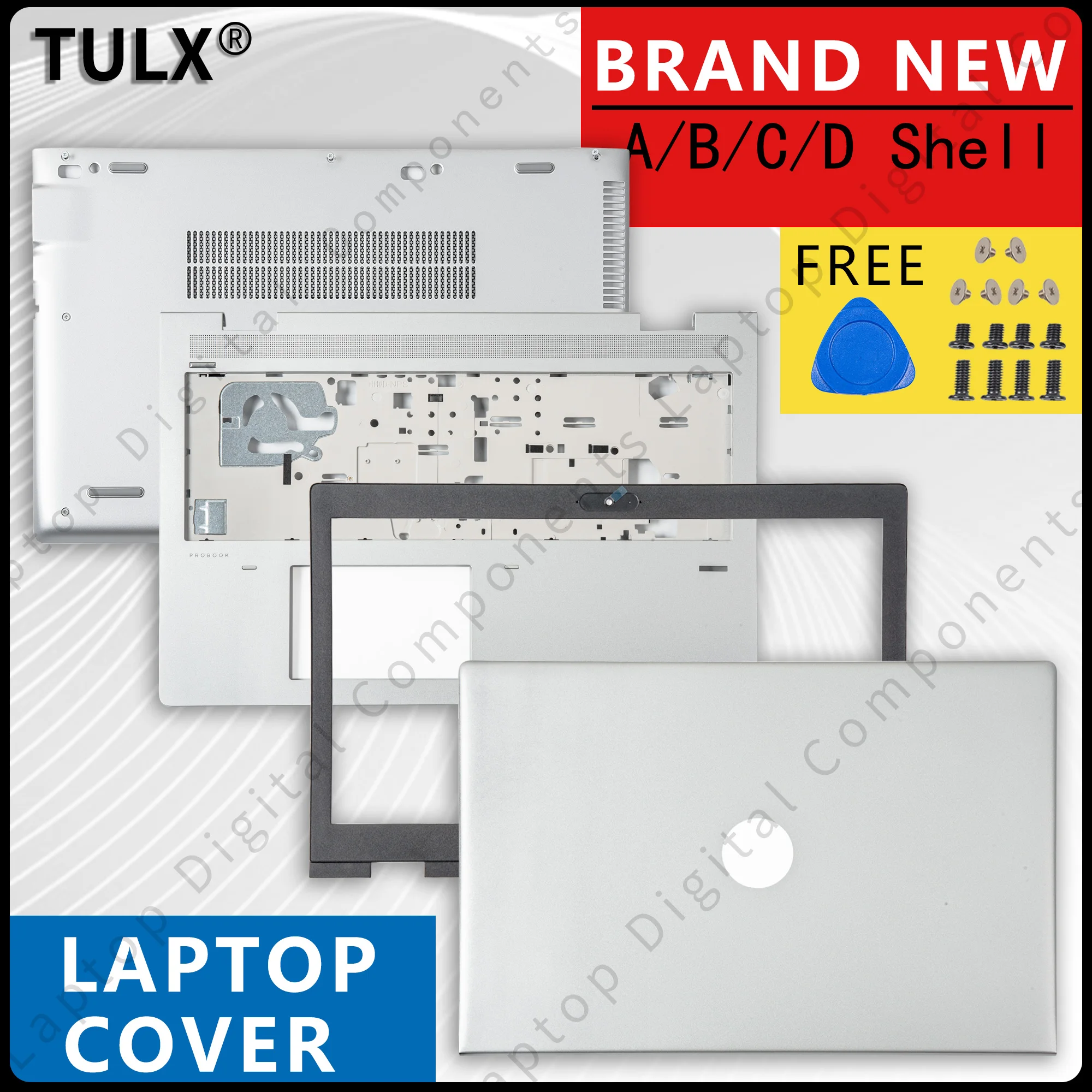 Новый чехол для ноутбука HP Probook 650 655 G4 G5, задняя крышка ЖК-дисплея/передняя панель/подставка для рук/нижний корпус/петли серебристый
Новый чехол для ноутбука HP Probook 650 655 G4 G5, задняя крышка ЖК-дисплея/передняя панель/подставка для рук/нижний корпус/петли серебристый