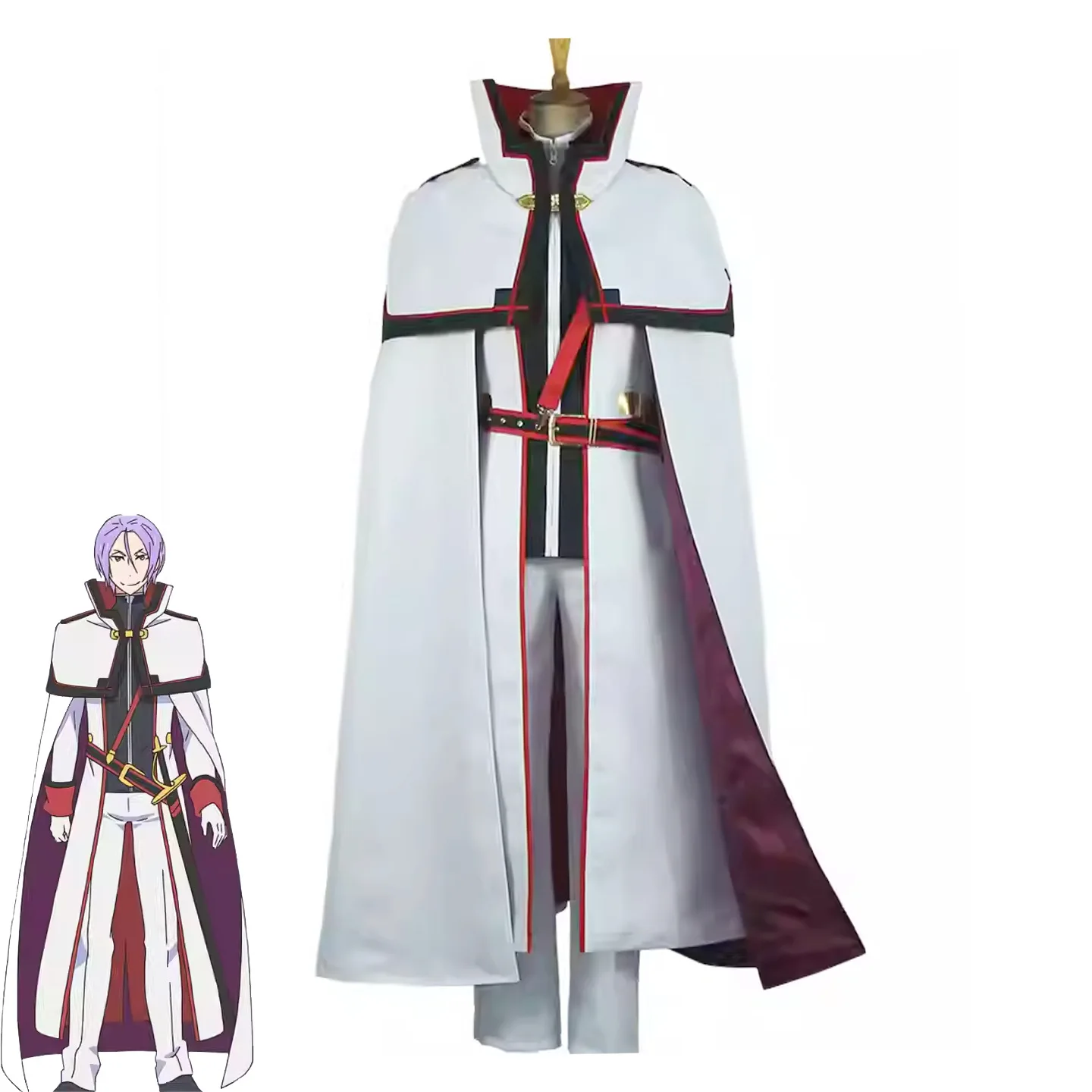 Julius Juukulius Cosplay Costume Re:ZERO Starting Life in Another World Julius Juukulius Knight Uniform Cape Outfit Full Set
Julius Juukulius Cosplay Costume Re:ZERO Starting Life in Another World Julius Juukulius Knight Uniform Cape Outfit Full Set