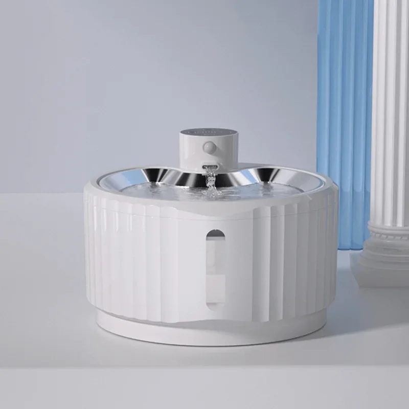 Healthy Care Pet Water Fountain Drinking Bowl Automatic cat mate water fountain with Filter 2.8L 4000Ah Battery 
Healthy Care Pet Water Fountain Drinking Bowl Automatic cat mate water fountain with Filter 2.8L 4000Ah Battery
