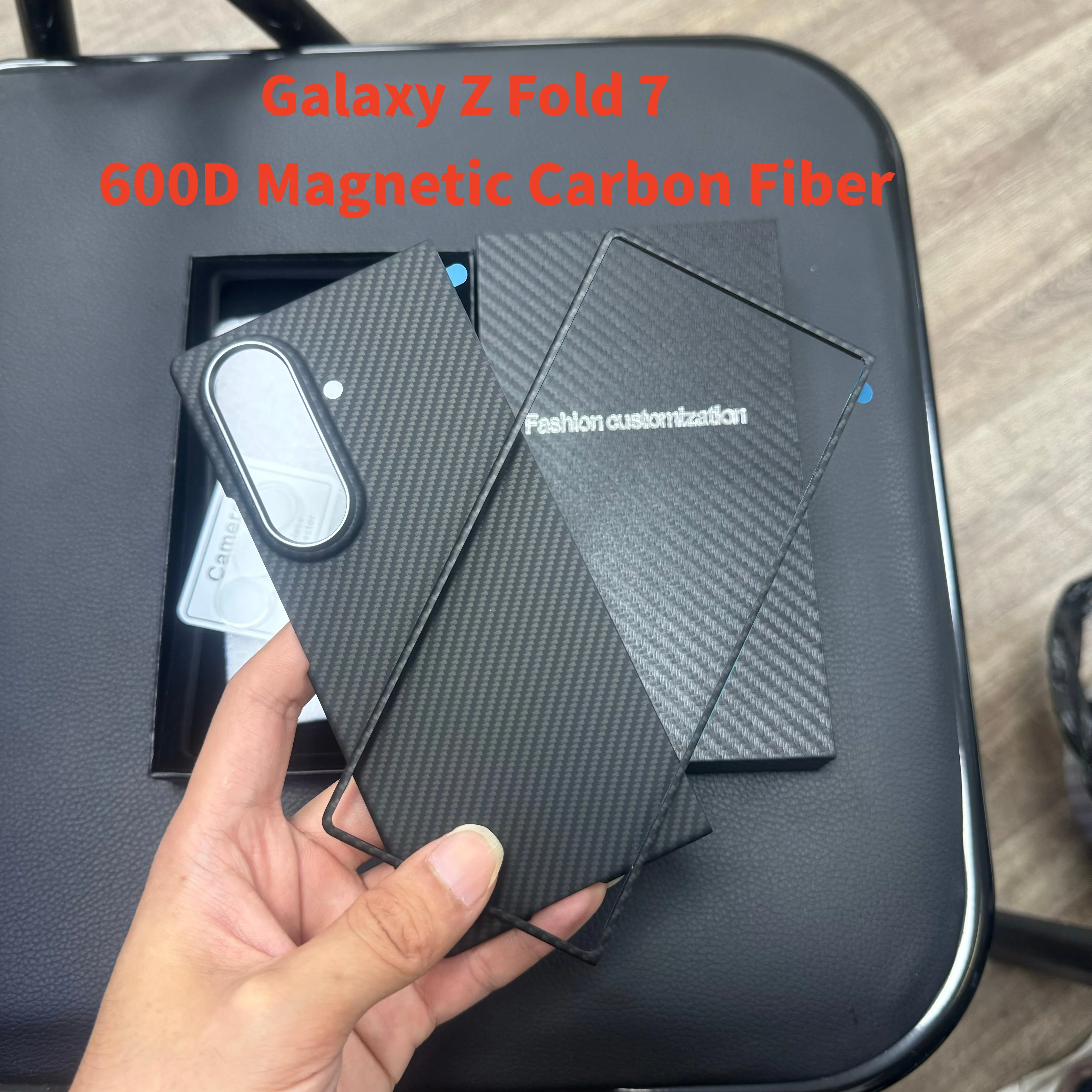 For Galaxy Z Fold 7 W26 Case Ultra-Thin Coque For Magsafe Magnetic Cases For Samsung Galaxy Z Fold7 5G Aramid Carbon Fiber
For Galaxy Z Fold 7 W26 Case Ultra-Thin Coque For Magsafe Magnetic Cases For Samsung Galaxy Z Fold7 5G Aramid Carbon Fiber