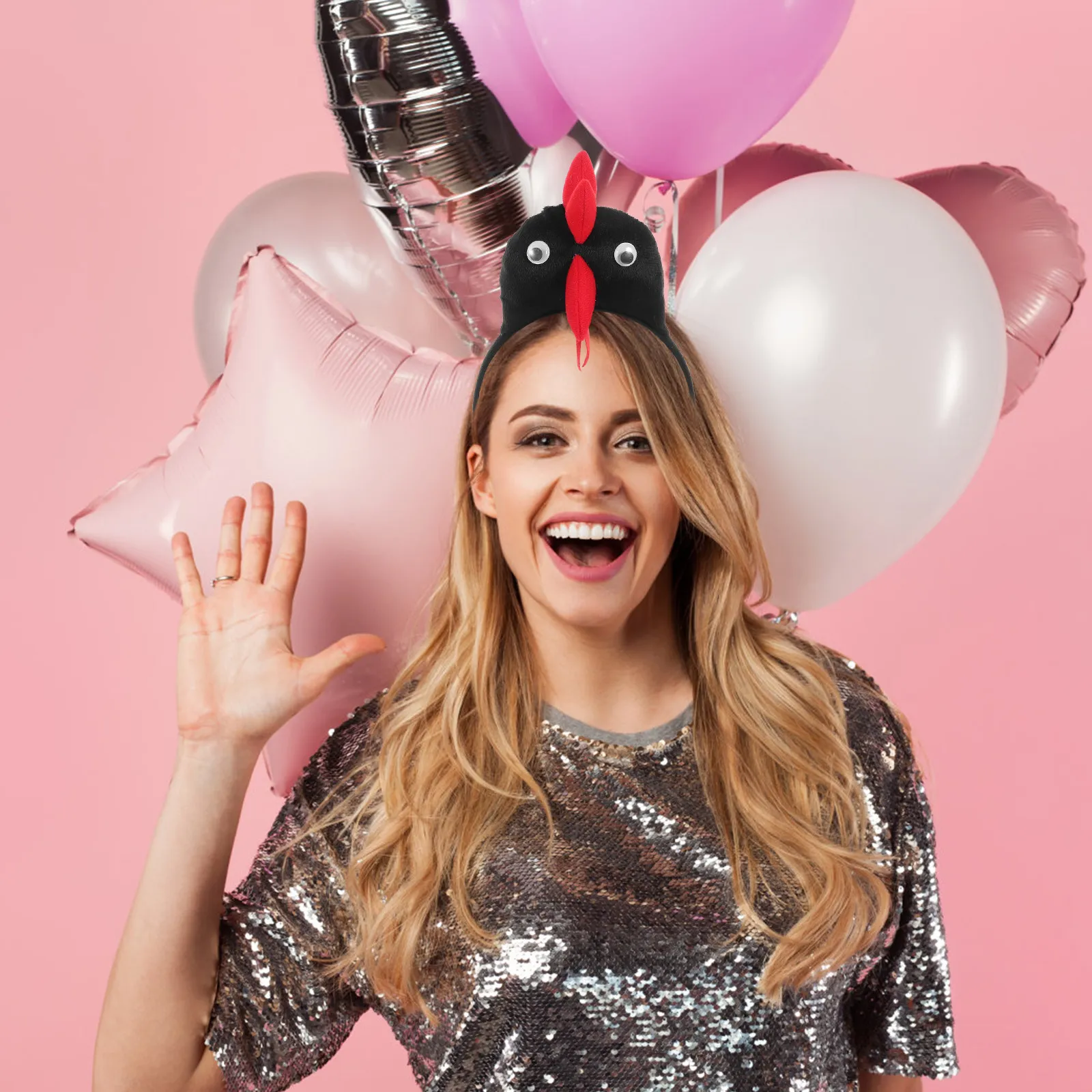 Chicken Rooster Headband Animal Fabric Hair Hoop Jungle Party Essential Funny Costume Accessory for Performance Photo Stage
Chicken Rooster Headband Animal Fabric Hair Hoop Jungle Party Essential Funny Costume Accessory for Performance Photo Stage