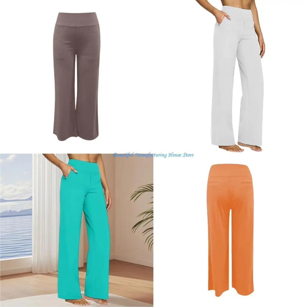 E56A Women's Practical Stretch Casual Pants with Multiple Pockets High Waist Design for Everyday Professional Use and
E56A Women's Practical Stretch Casual Pants with Multiple Pockets High Waist Design for Everyday Professional Use and