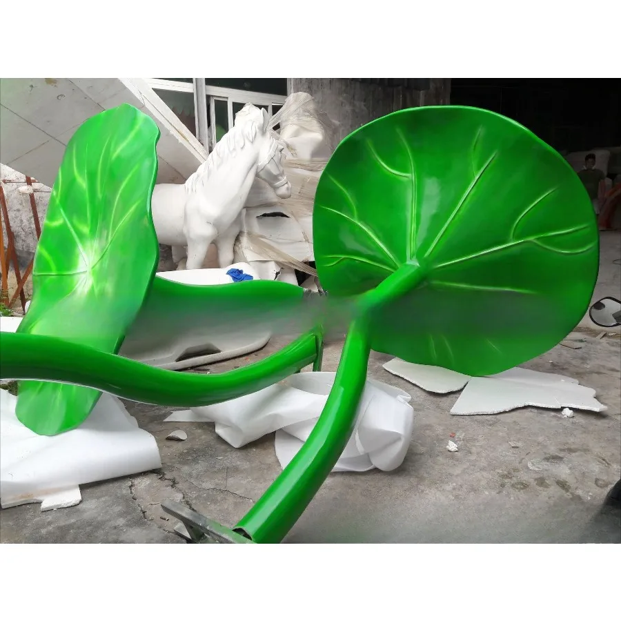 Simulation plant fiberglass lotus leaf lotus seed lotus pod sculpture ornament
Simulation plant fiberglass lotus leaf lotus seed lotus pod sculpture ornament