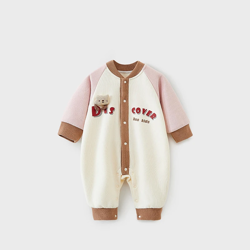 Spring Autumn Toddler Girls Rompers Letter Jacquard Newborn Girls Bodysuits Kids Baby Boys Jumpsuits Infant Boys Overalls
Spring Autumn Toddler Girls Rompers Letter Jacquard Newborn Girls Bodysuits Kids Baby Boys Jumpsuits Infant Boys Overalls