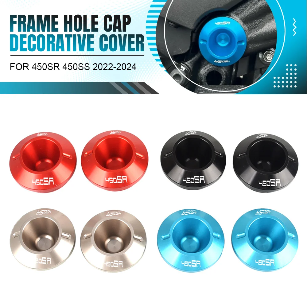Motorcycle Accessories Frame Hole Cover End Hole Cover Caps Plug Decorative FOR CFMOTO 450SR 450SS 2022-2023-2024 CF MOTO 450 SR
Motorcycle Accessories Frame Hole Cover End Hole Cover Caps Plug Decorative FOR CFMOTO 450SR 450SS 2022-2023-2024 CF MOTO 450 SR