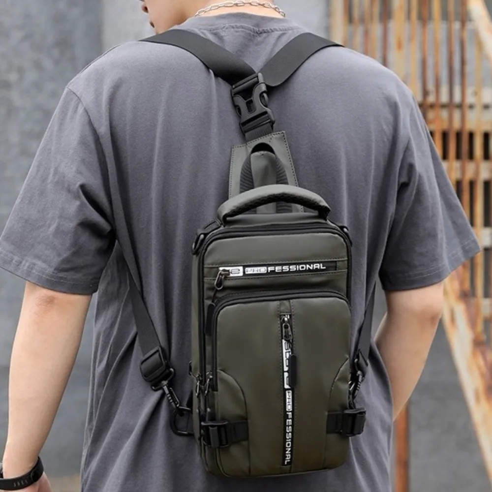 Casual Multi Pockets Men Chest Bag Shoulder Bag Oxford Cloth Sports Message Bag Multifunction Large Capacity Crossbody Bag Men
Casual Multi Pockets Men Chest Bag Shoulder Bag Oxford Cloth Sports Message Bag Multifunction Large Capacity Crossbody Bag Men