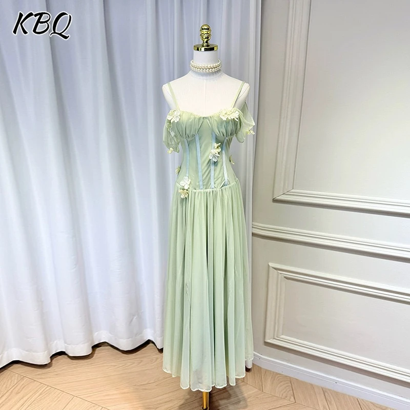 KBQ Solid Backless Spliced Floral Tunic Dresses for Women Square Collar Sleeveless High Waist Chic Mesh Dress Female Fashion New
KBQ Solid Backless Spliced Floral Tunic Dresses for Women Square Collar Sleeveless High Waist Chic Mesh Dress Female Fashion New