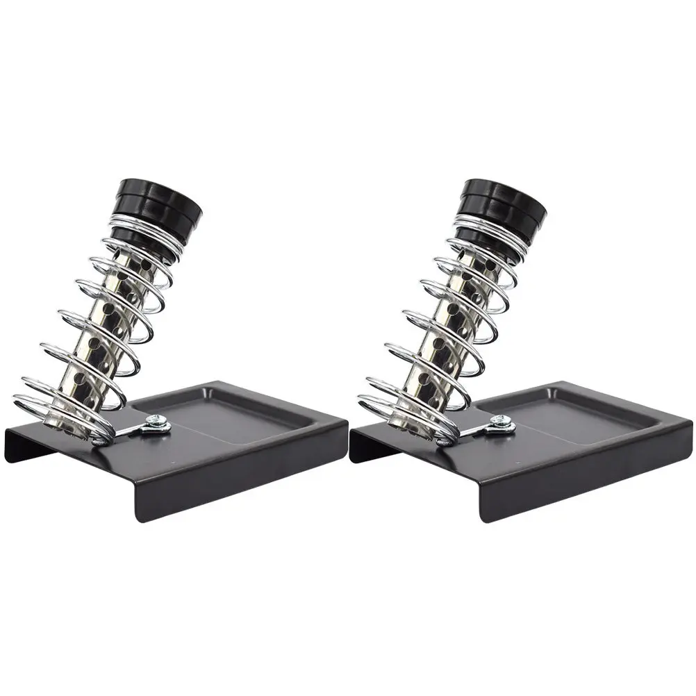 2Pcs Soldering Iron Holder Dual Tubes Spring Support Heavy Duty Soldering Stand Solder Iron Base Station Welding Workbench
2Pcs Soldering Iron Holder Dual Tubes Spring Support Heavy Duty Soldering Stand Solder Iron Base Station Welding Workbench