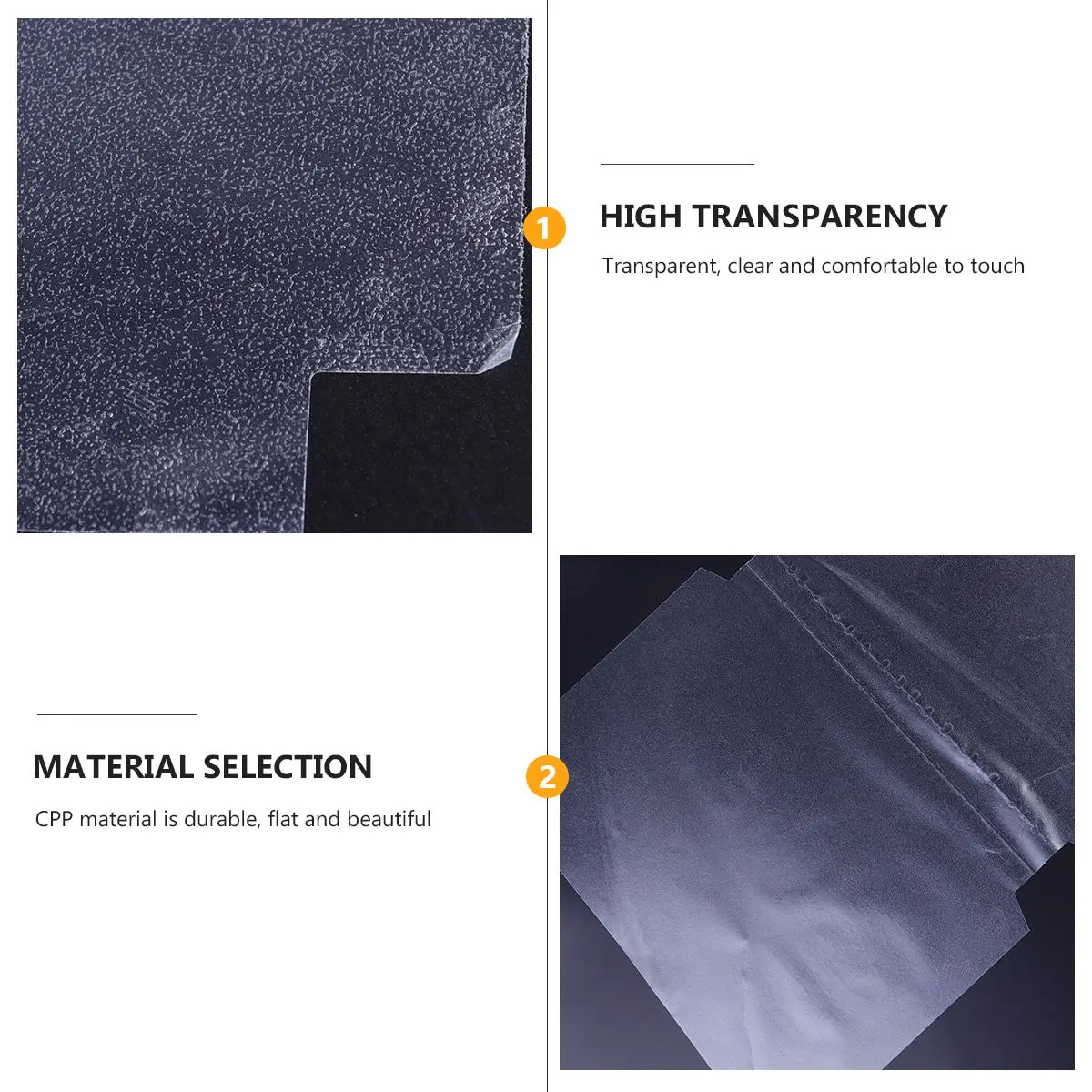 10 Pcs Clear Transparent Book Cover Protective Plastic Covers for Textbook Eco Friendly Dustproof Notebook Cover
10 Pcs Clear Transparent Book Cover Protective Plastic Covers for Textbook Eco Friendly Dustproof Notebook Cover