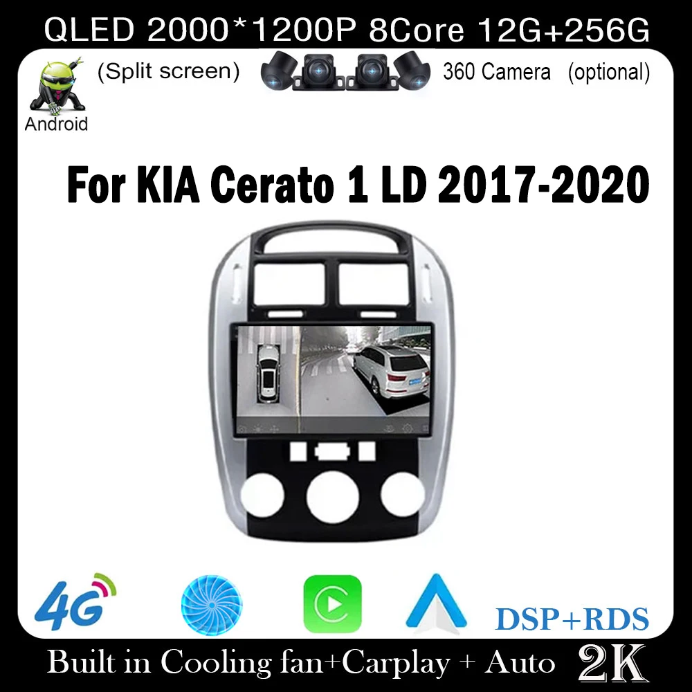 9-дюймовый Android 14 для KIA Cerato 1 LD 2017-2020, сенсорный экран, автомобильный мультимедийный экран, 4G + WIFI DSP, Bluetooth, стерео, авто-горона
9-дюймовый Android 14 для KIA Cerato 1 LD 2017-2020, сенсорный экран, автомобильный мультимедийный экран, 4G + WIFI DSP, Bluetooth, стерео, авто-горона