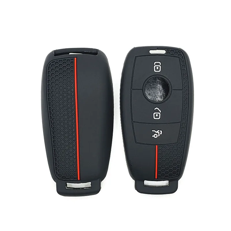 3 Button Silicone Key Fob Cover Fits for Mercedes-Benz A220 E63S AMG E-Class GLE 350 4MATIC E300 E400 E43 W213
3 Button Silicone Key Fob Cover Fits for Mercedes-Benz A220 E63S AMG E-Class GLE 350 4MATIC E300 E400 E43 W213