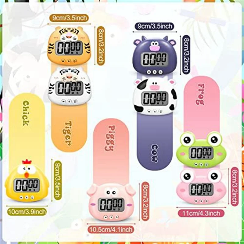 8 Pieces Cartoon Digital Kitchen Timer Countdown Timer Magnetic Timer Visual Timer For Kitchen Classroom
8 Pieces Cartoon Digital Kitchen Timer Countdown Timer Magnetic Timer Visual Timer For Kitchen Classroom