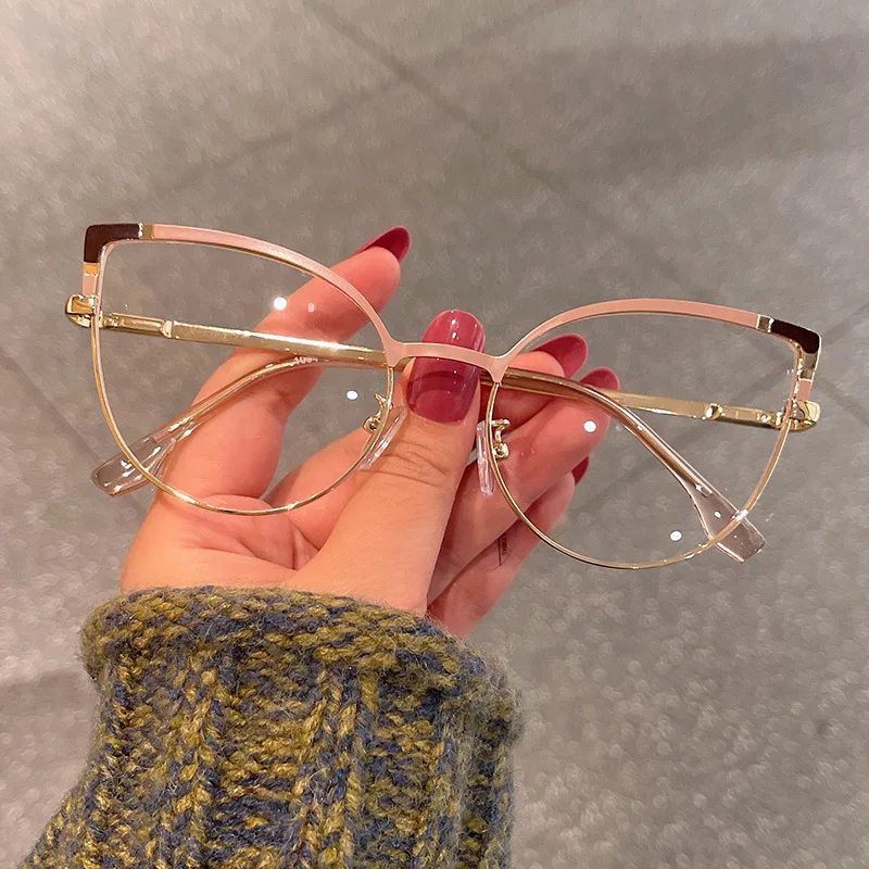 Cute cat eye glasses frame metal anti-blue light glasses female ins fashion spring leg glasses frame computer goggles whosale
Cute cat eye glasses frame metal anti-blue light glasses female ins fashion spring leg glasses frame computer goggles whosale