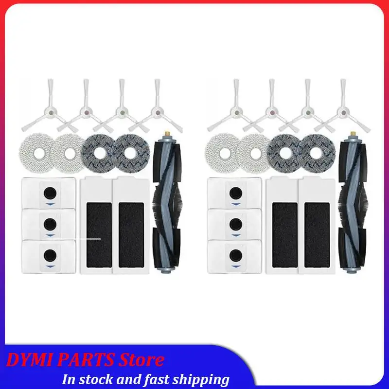 Essential 2 Set Replacement Parts For ECOVACS Deebot T20 Omni/PRO/MAX T20 Pro/Max Plus Accessories Main Brush Dust Bags
Essential 2 Set Replacement Parts For ECOVACS Deebot T20 Omni/PRO/MAX T20 Pro/Max Plus Accessories Main Brush Dust Bags