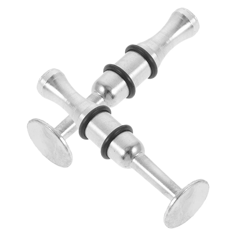 2 Pcs Trumpet Mouthpiece Strength Exerciser Practice Device Metal Trombones Embouchure Trainer
2 Pcs Trumpet Mouthpiece Strength Exerciser Practice Device Metal Trombones Embouchure Trainer